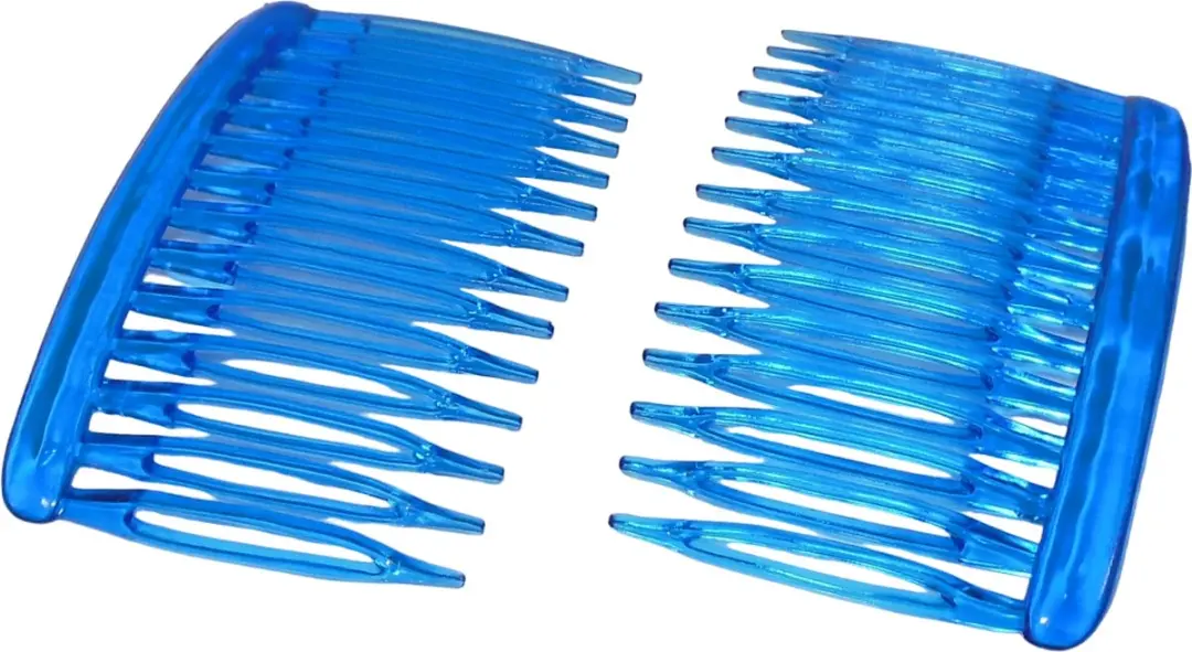Hairmode Haarkam Zijkam Transparant Blauw