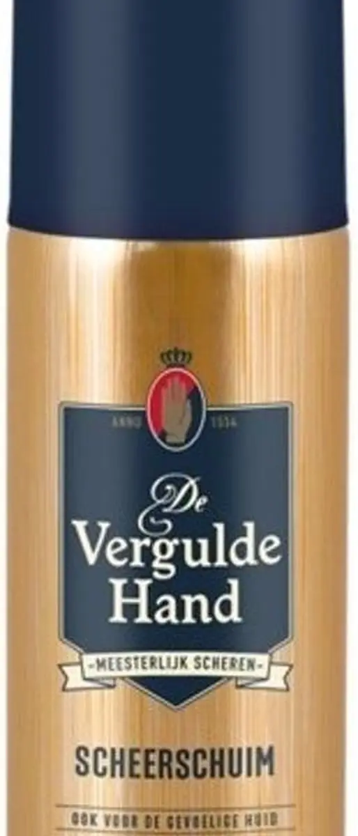 Vergulde Hand Shaving Foam 50ml