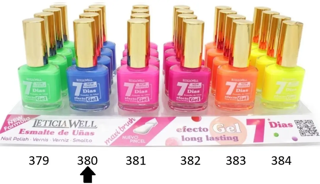 Leticia Well Nagellak Fris/Fluor/Neon Blauw 380