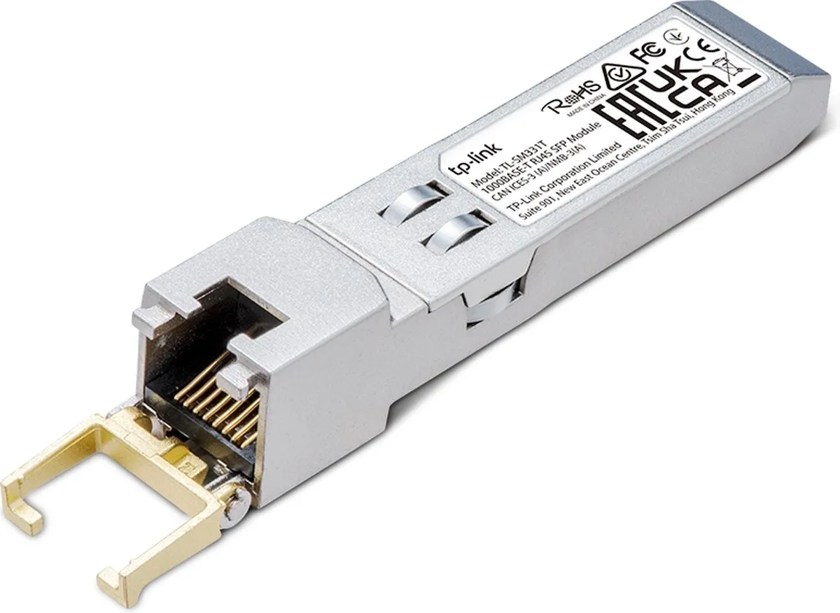 TP-Link TL-SM331T SFP MultiMode Glasvezelmodule - Argento