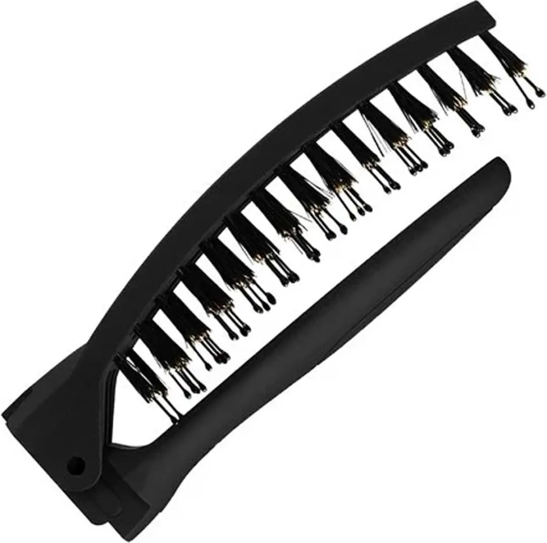 Olivia Garden Fingerbrush On The Go Smooth & Style - Zwart