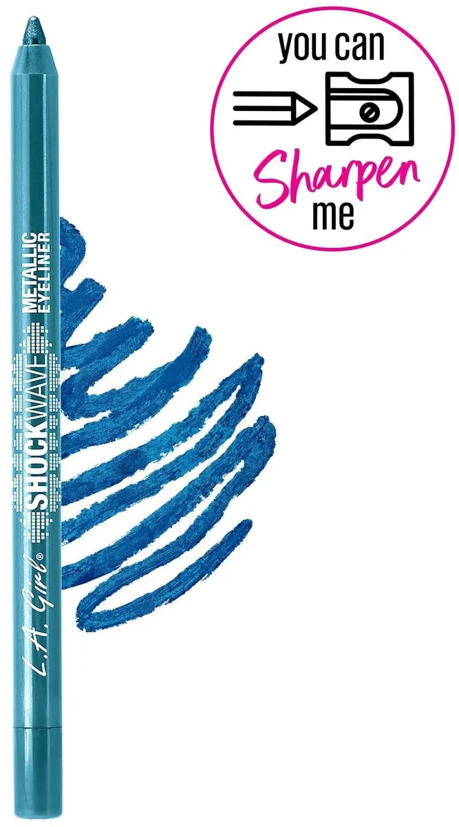 L.A. Girl Shockwave Metallic Eyeliner Ocean - 6g