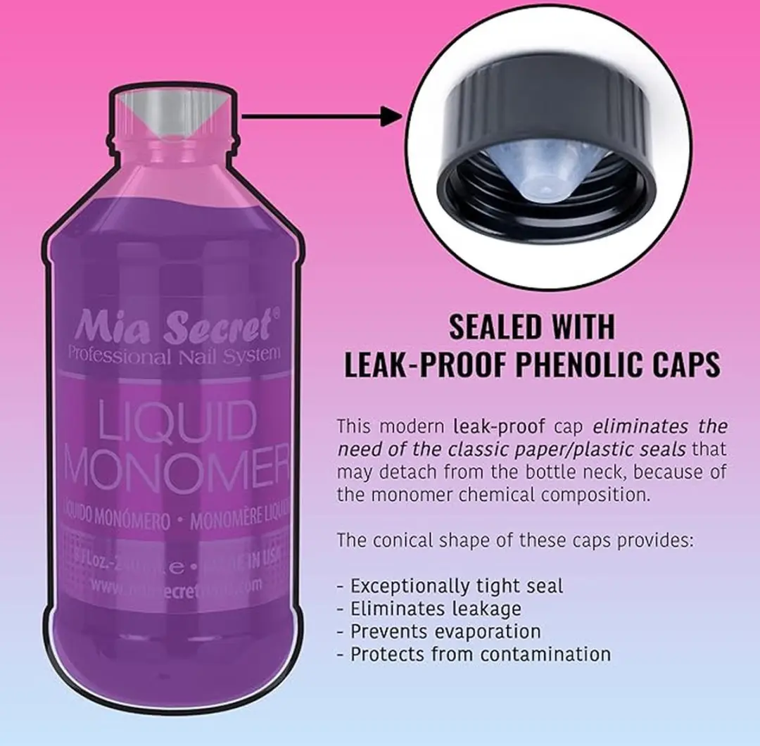 Mia Secret Acryl Liquid Monomer 237ml - Transparant