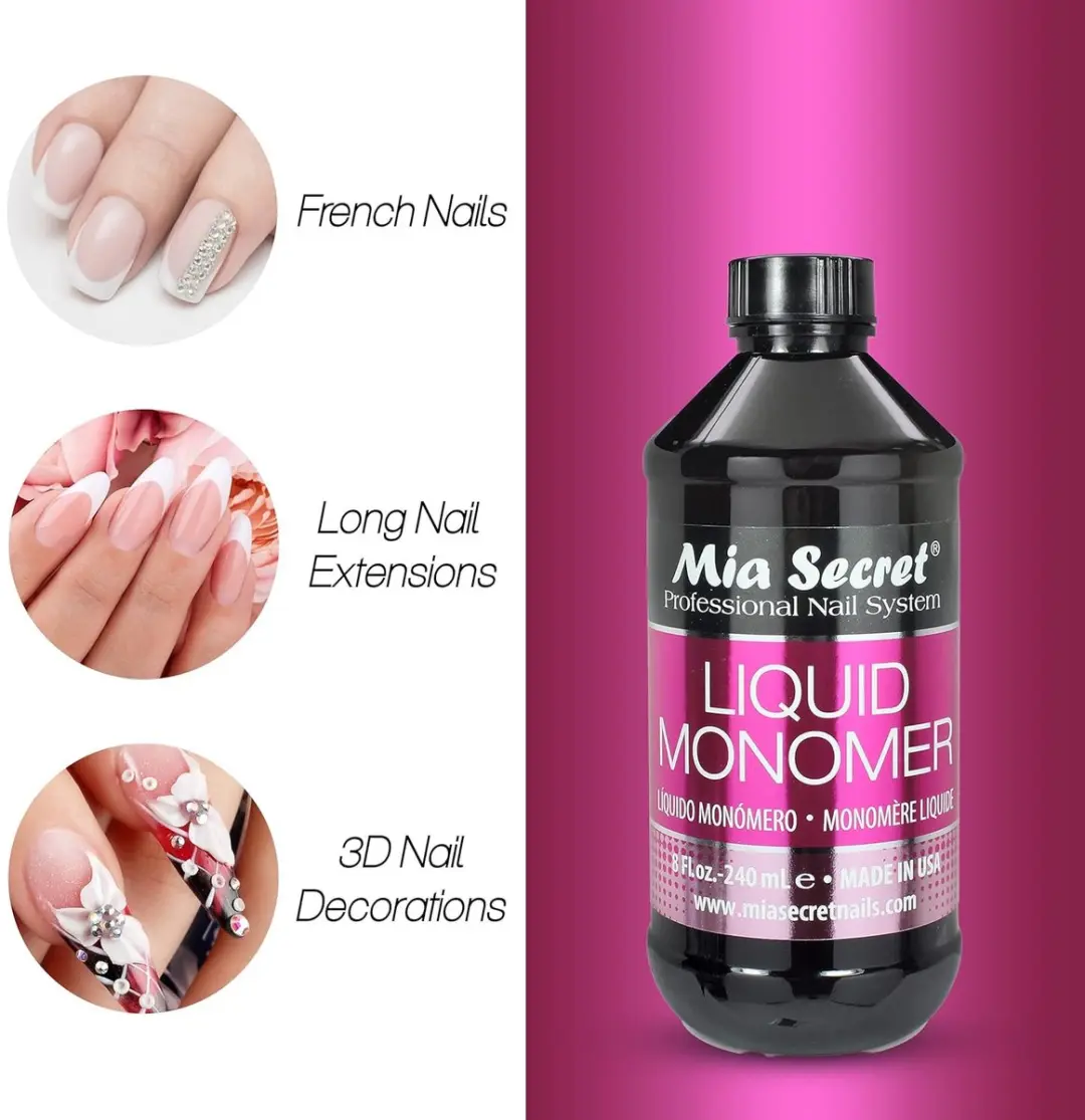 Mia Secret Acryl Liquid Monomer 237ml - Transparant