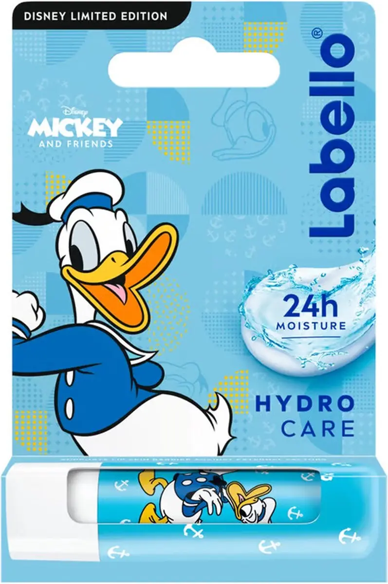 Labello Disney Mickey And Friends Donald Duck Hydro Care Lipbalsem 4.8ml