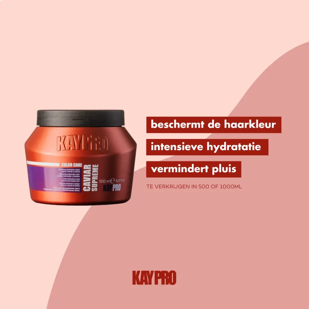 KayPro Caviar Supreme Masker Gekleurd Haar 500ml