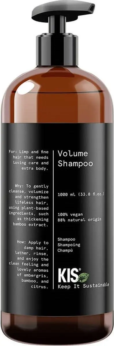 KIS Green Volume Shampoo 1000ml
