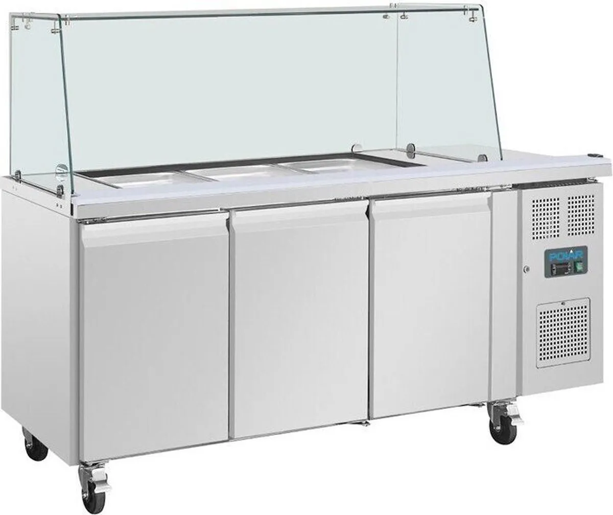 Polar U-Serie UA018 Driedeurs Saladette