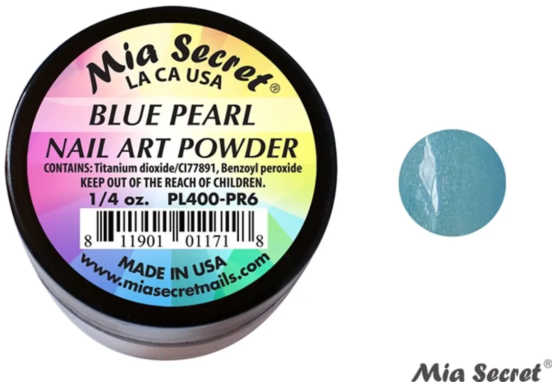 Mia Secret Pearl Acrylpoeder Blauw 7.5ml