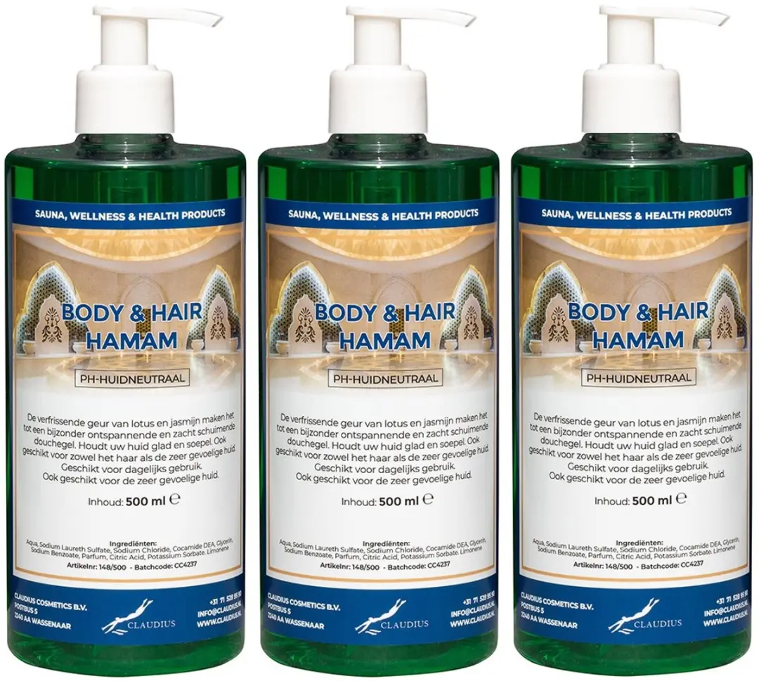 Splashbox Cosmetics Body & Hair Hamam 500ml