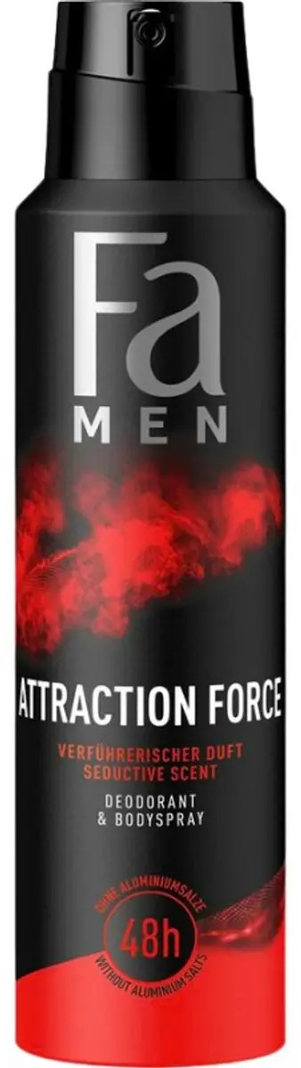 Fa Men Attraction Force Deodorant Spray 150ml