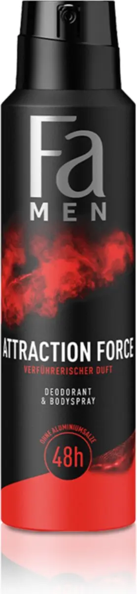 Fa Men Attraction Force Deodorant Spray 150ml