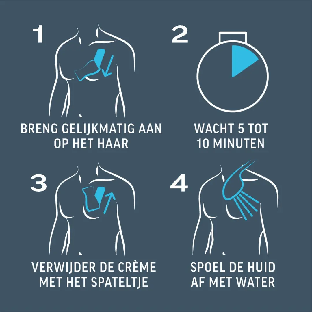 Veet Men Total Pro Ontharingscrème 400ml - Gevoelige Huid