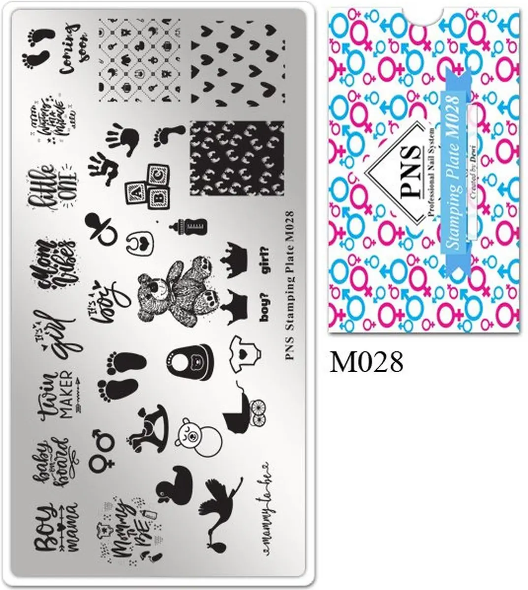 Korneliya PNS Stamping Plate MINI M028