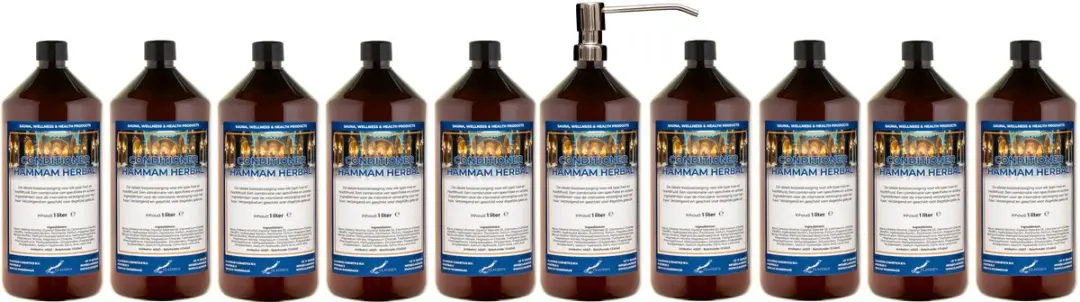 Splashbox Cosmetics Hammam Herbal Hairconditioner 1L