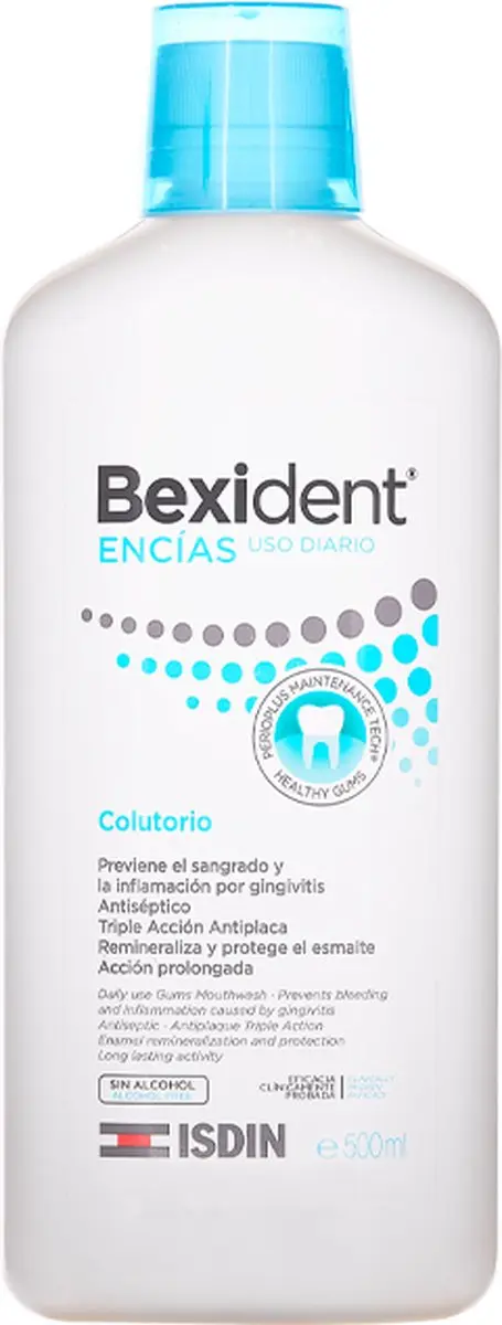 Isdin Bexident Anti-plaque Mondspoeling 500ml