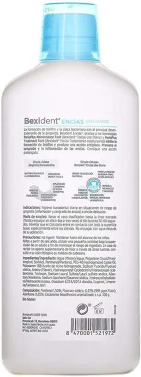 Isdin Bexident Anti-plaque Mondspoeling 500ml