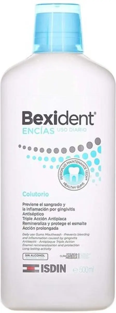 Isdin Bexident Anti-plaque Mondspoeling 500ml
