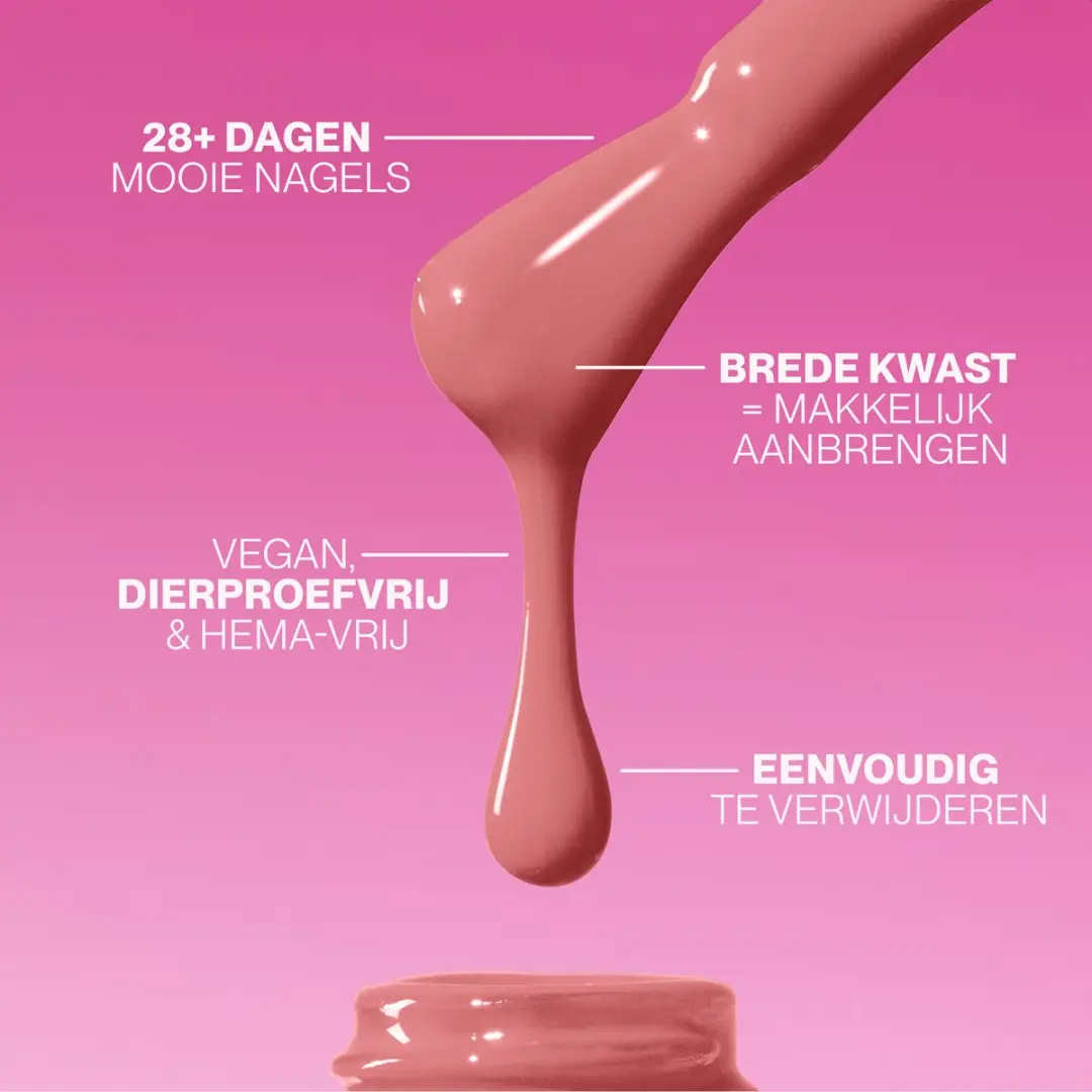Pink Gellac 251 Nude Pink Gellak 15ml