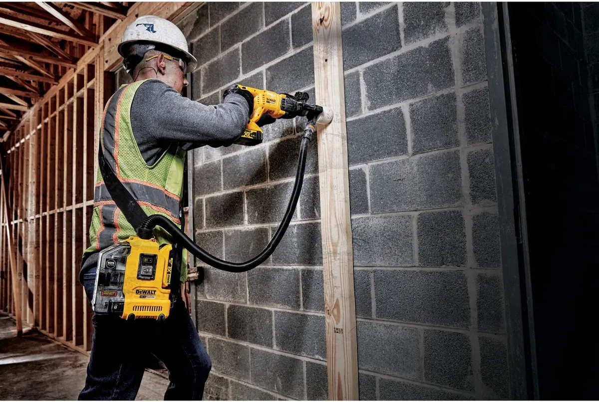 DeWalt DWH161N XR Stofafzuiger 18V - Geel