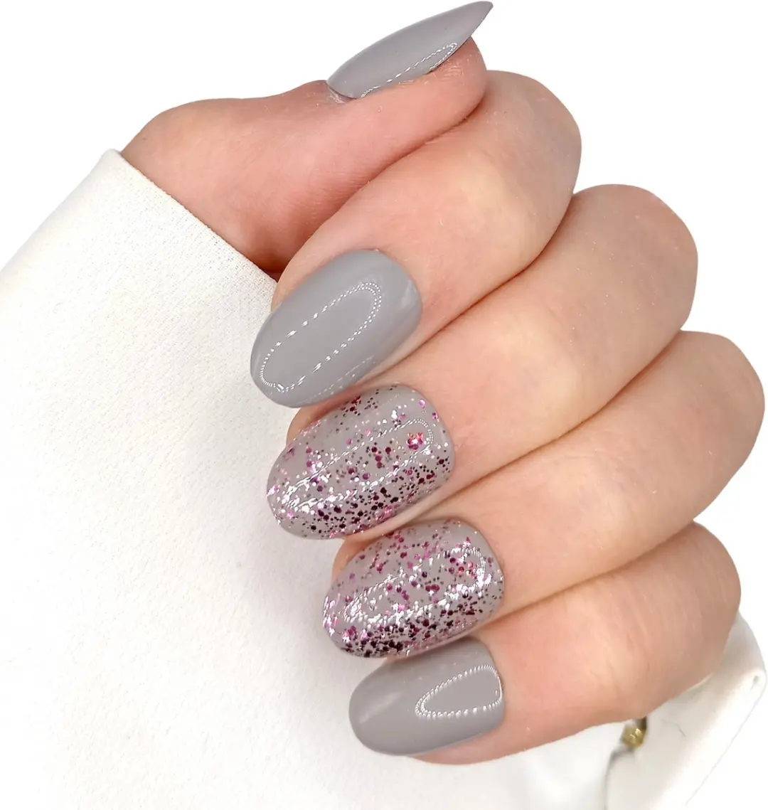 SD Press on Nails B145 Plaknagels XS Almond