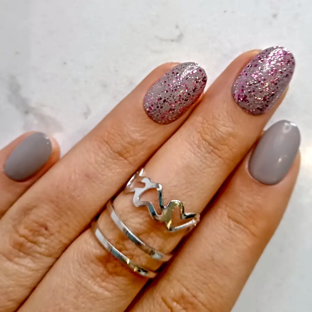 SD Press on Nails B145 Plaknagels XS Almond - 20 Stuks