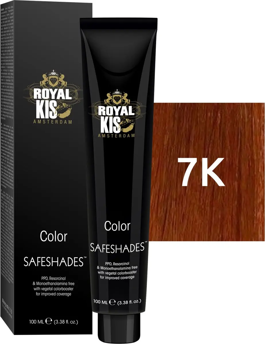 KIS Royal KIS Safe Shade 150ml - 7K Permanent