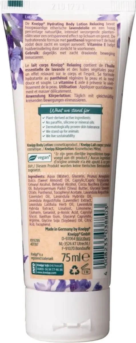 Kneipp Bodylotion Lavendel 75ml