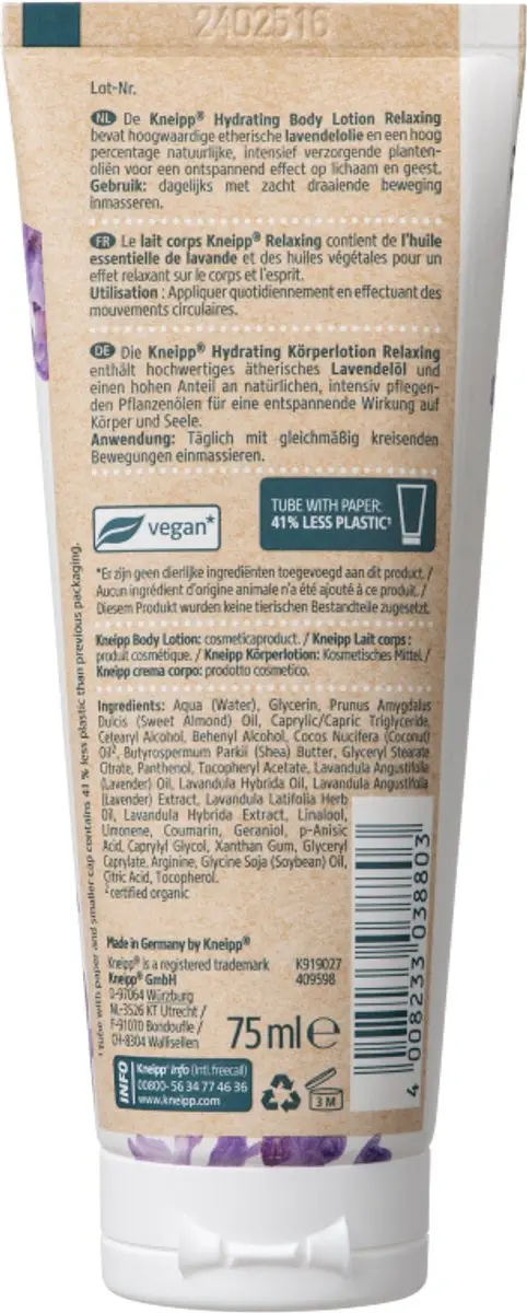 Kneipp Bodylotion Lavendel 75ml