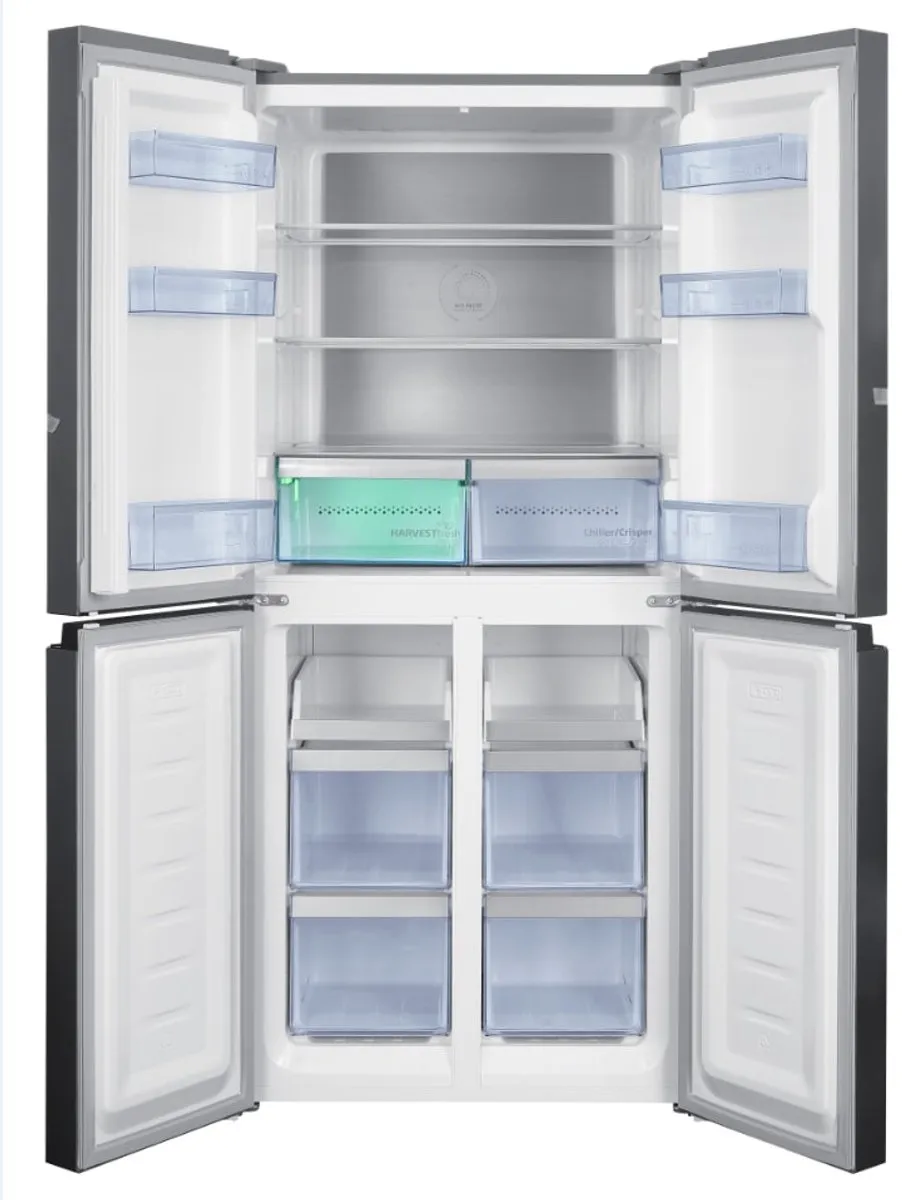 Beko GNO46623MXPN Amerikaanse Koel-vriescombinatie 466L - No Frost - RVS