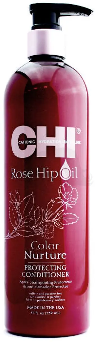 Chi Natural Life Rose Hip Oil Conditioner 739ml - afbeelding 6 van 6