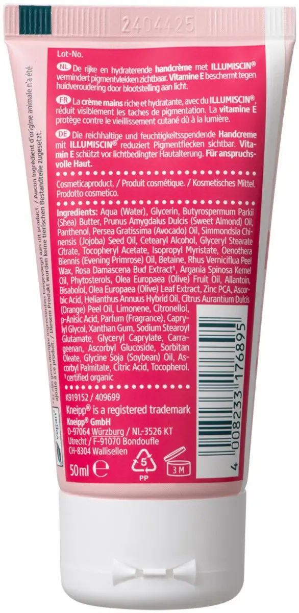 Kneipp Handcrème Embrace Life 50ml - 8 Stuks