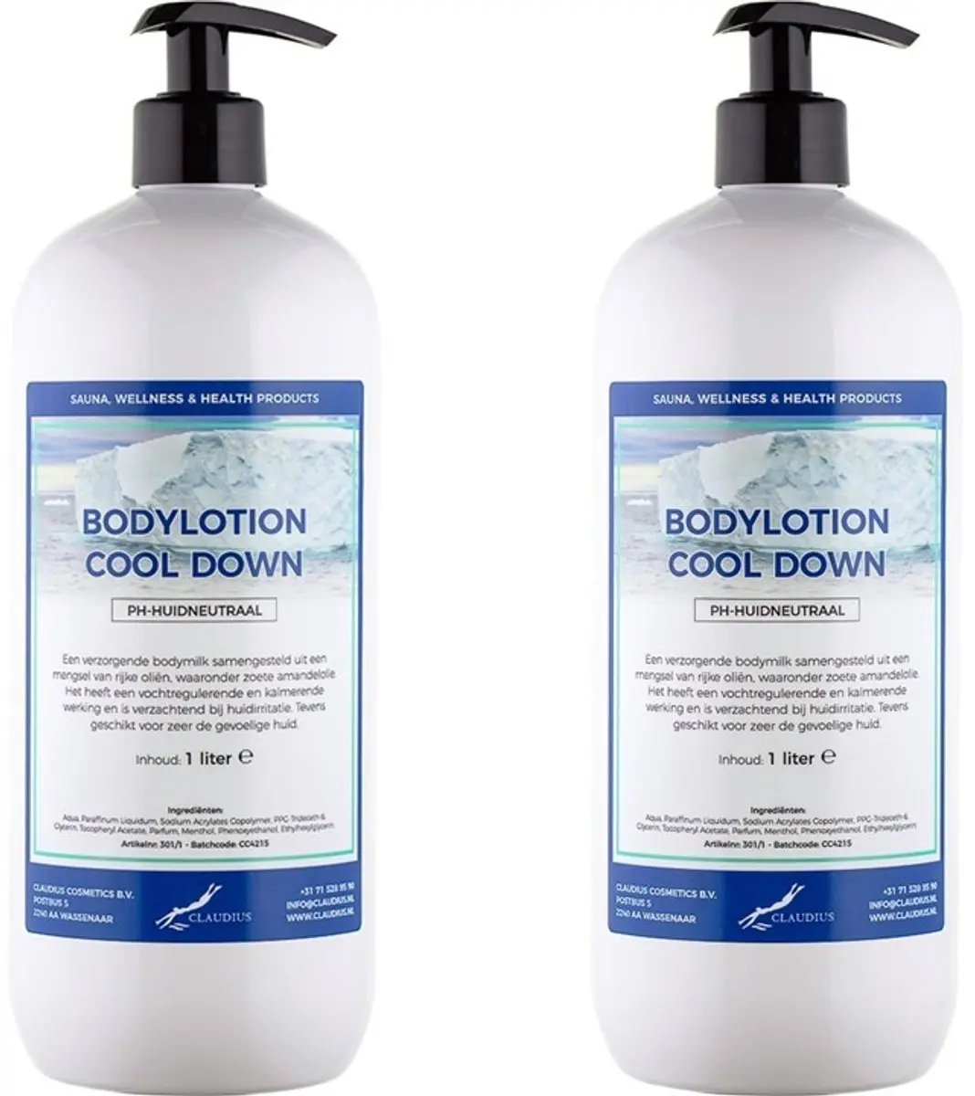 Splashbox Cosmetics Bodylotion Cool Down 2 Liter