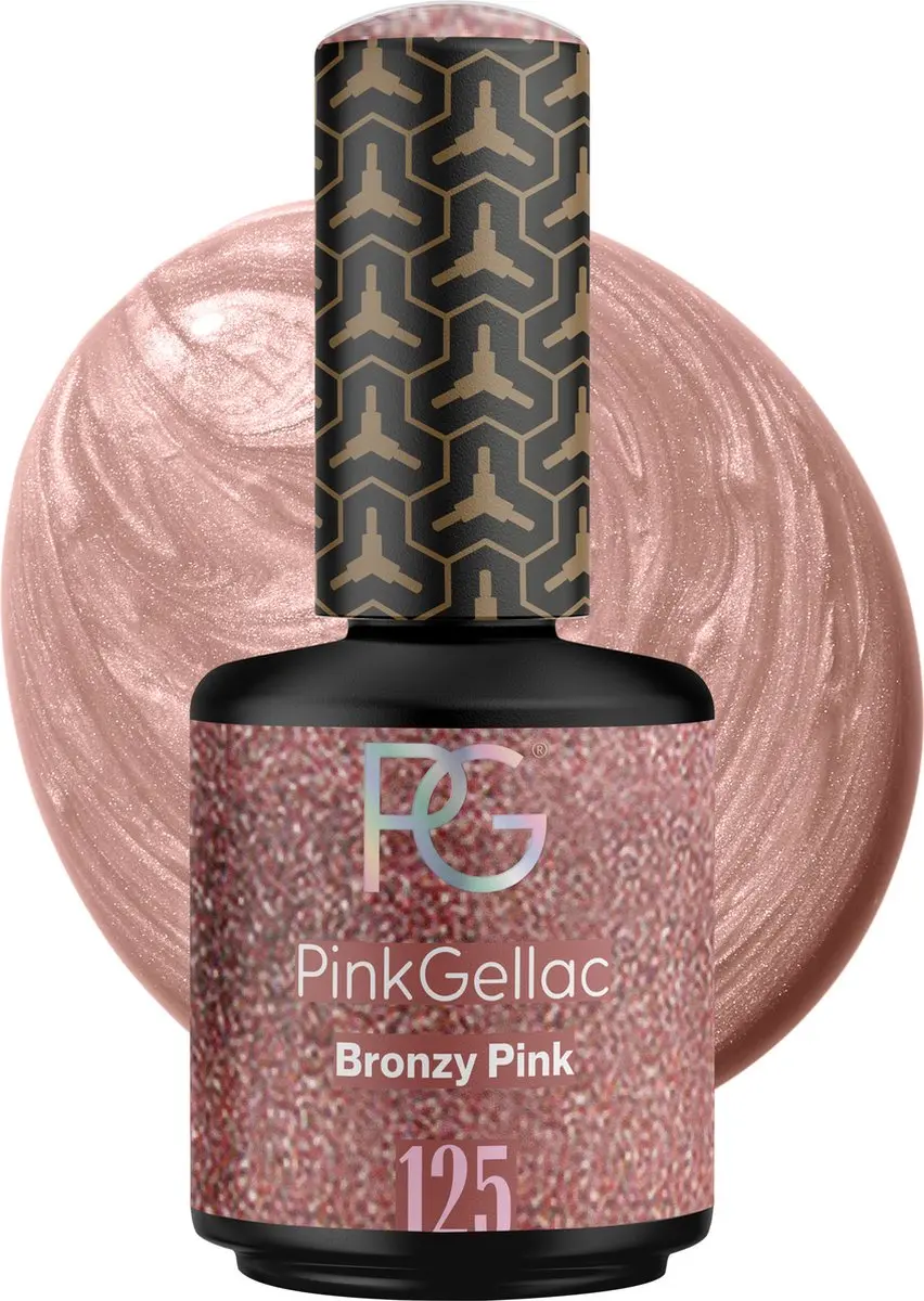 Pink Gellac Bronzy Pink 125 Gel Nagellak 15ml