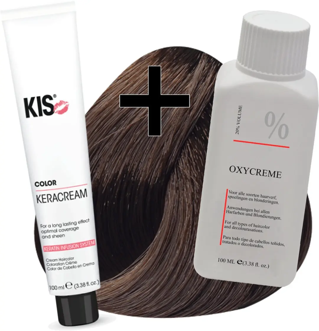 KIS Haarverfset 5G Licht goudbruin 100ml