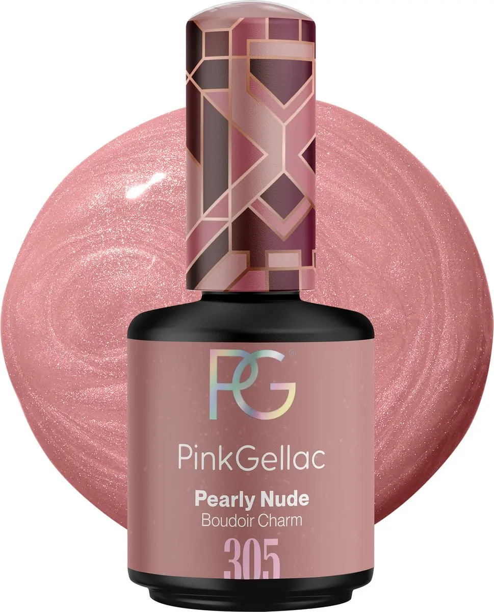 Pink Gellac 305 Pearly Nude Gellak 15ml