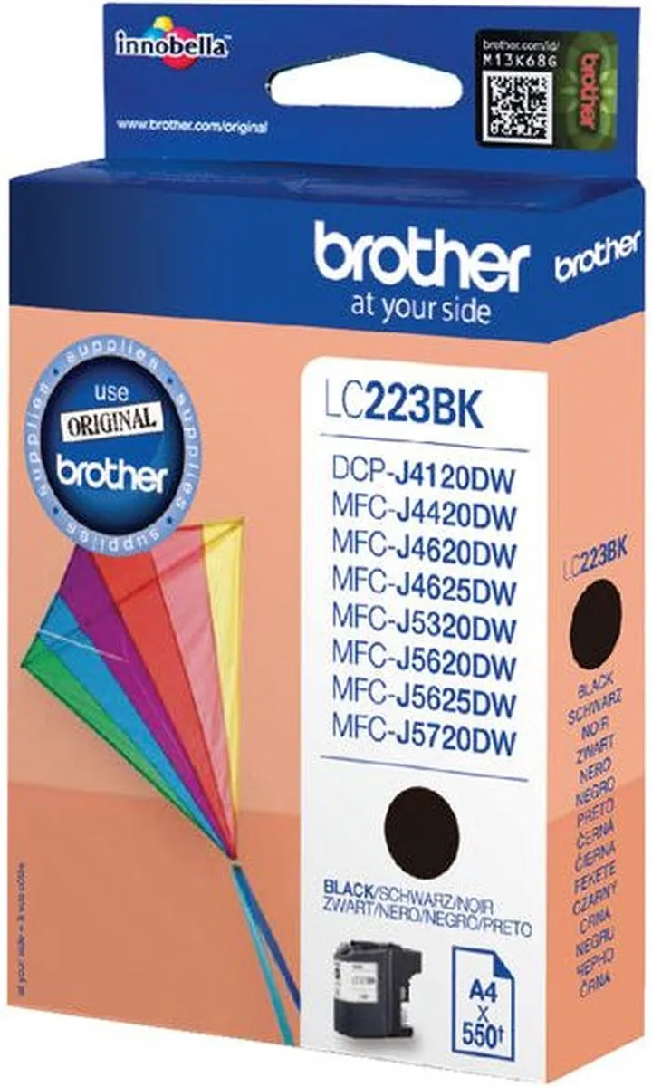 Brother LC-223BK Inktcartridge
