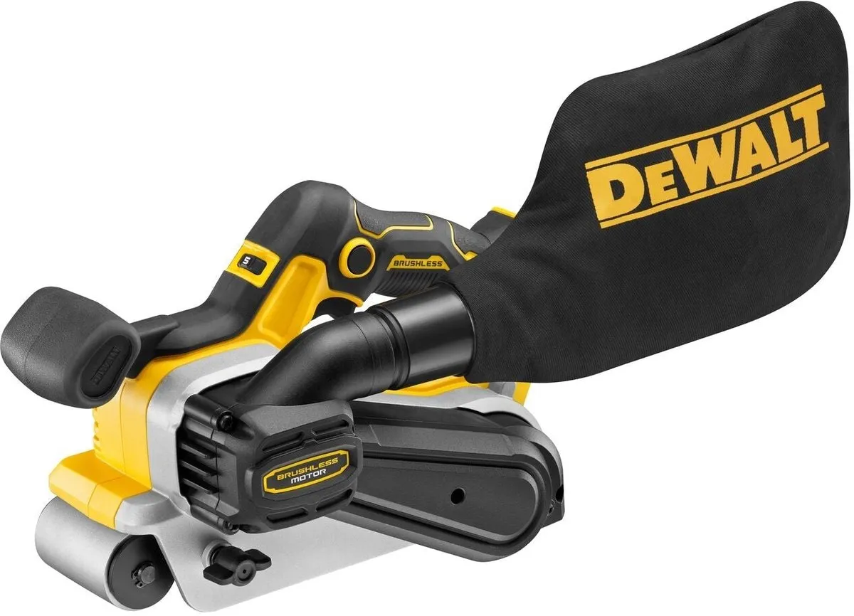 DeWALT DCW220N Accu bandschuurmachine 75x533mm 18V XR Basic Body