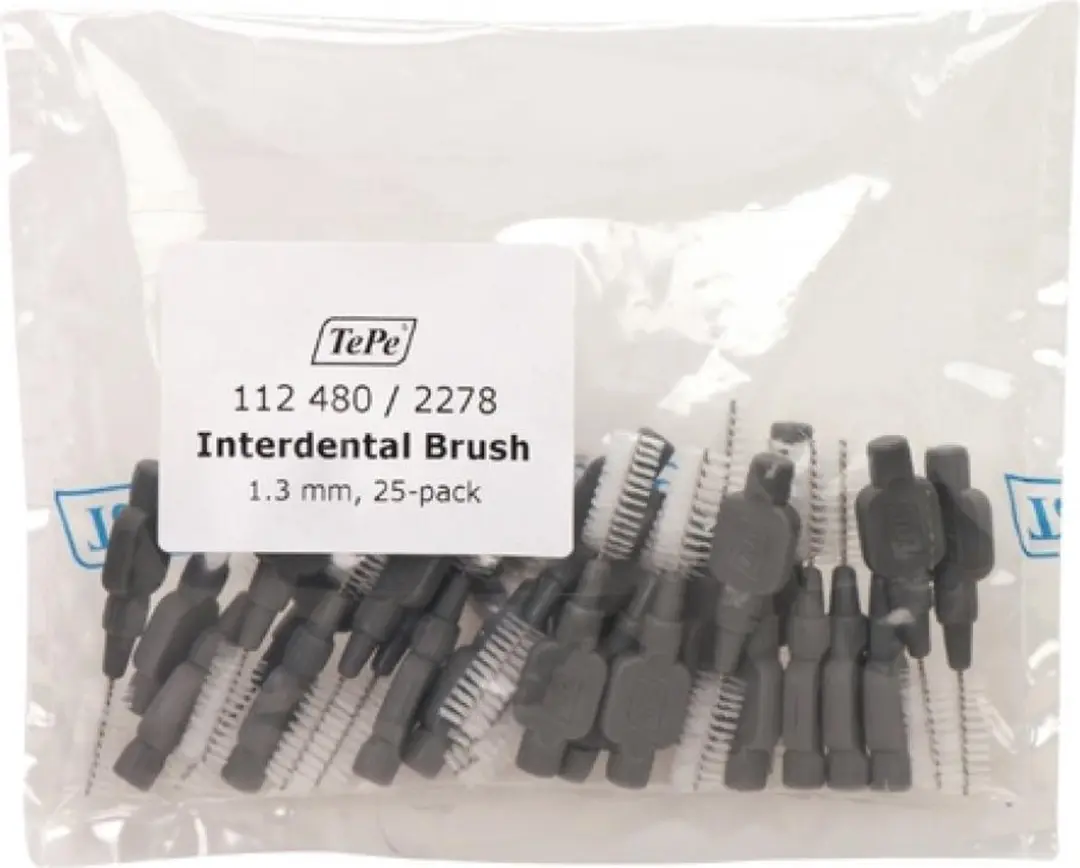 TePe Ragers Origineel 1,3mm - 25 Stuks - Grijs