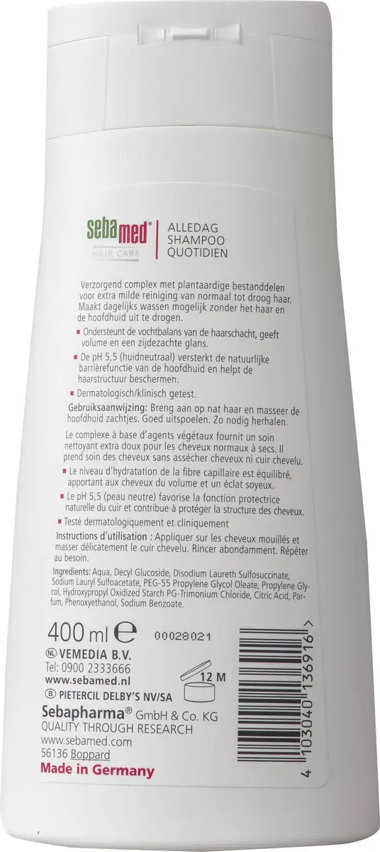 Sebamed Alledag Shampoo 6x400ml