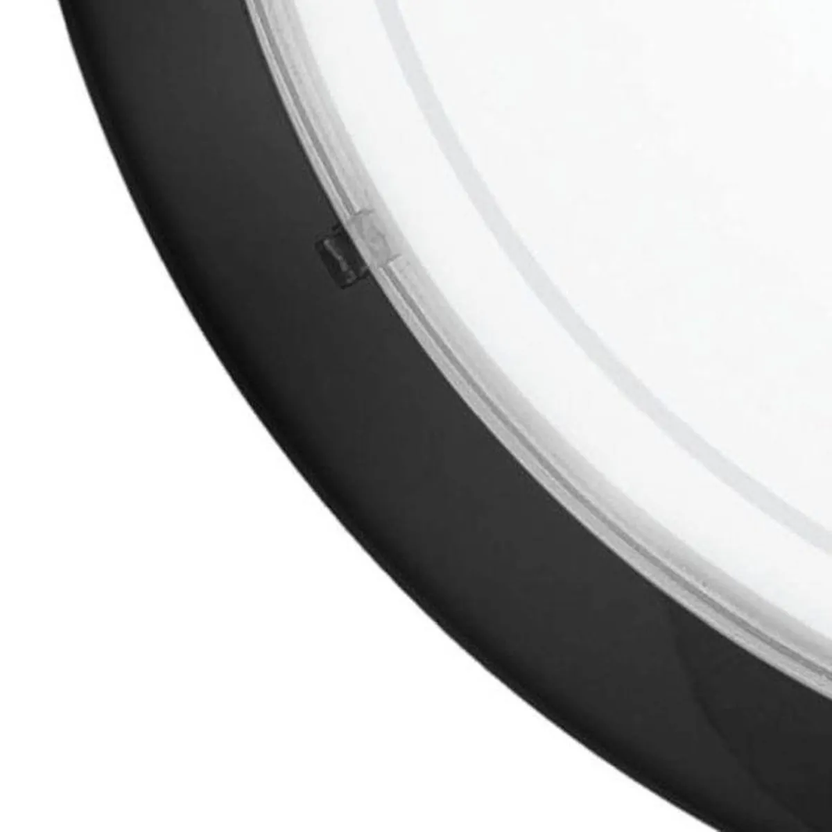 Eglo Planet 1 Plafondlamp E27 Ø29cm - Zwart/Wit