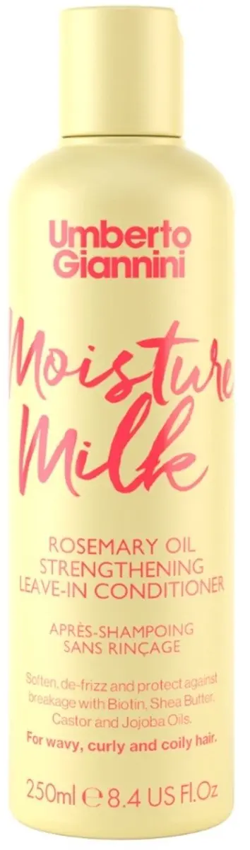 Umberto Giannini Strong Curls Moisture Milk Rosemary Oil Leave-In Conditioner 25