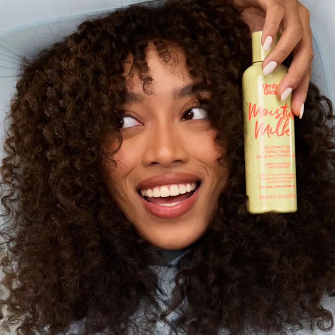 Umberto Giannini Strong Curls Moisture Milk Rosemary Oil Leave-In Conditioner 250ml