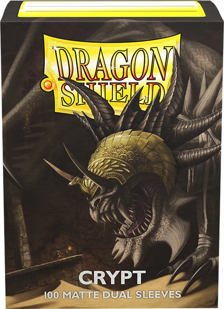Asmodee Dragon Shield Matte Dual Sleeves Crypt 100x - ART15052