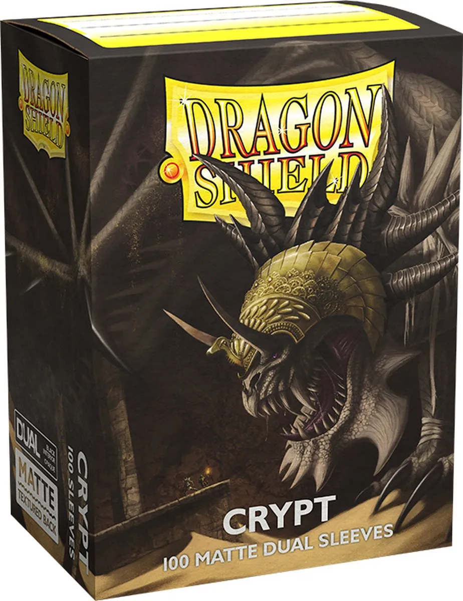 Asmodee Dragon Shield Matte Dual Sleeves Crypt 100x - ART15052