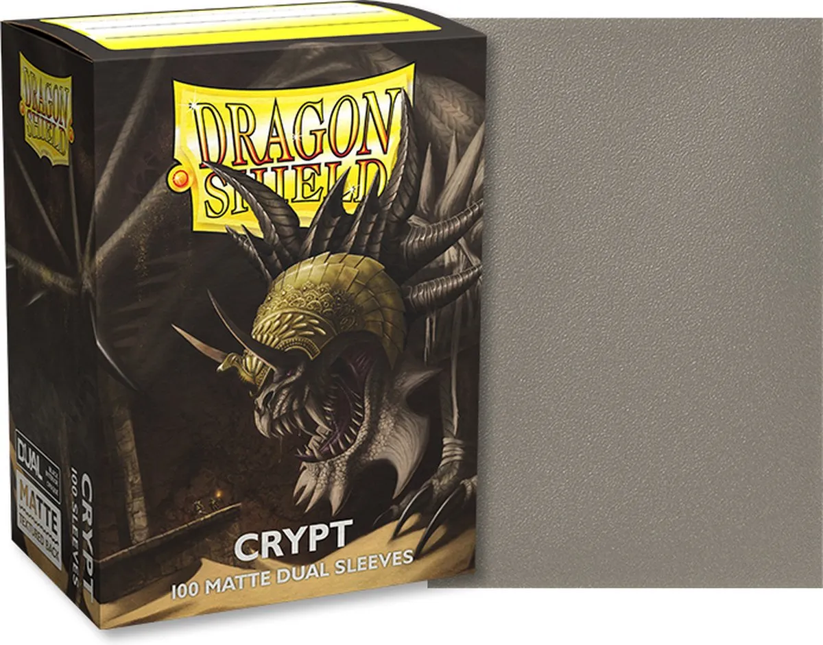 Asmodee Dragon Shield Matte Dual Sleeves Crypt 100x