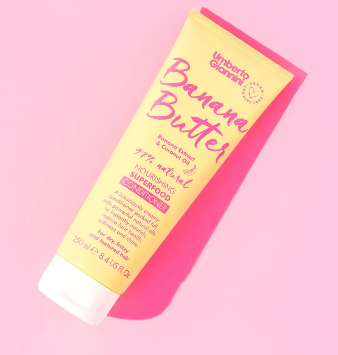 Umberto Giannini Banana Butter Shampoo & Conditioner Set 2x250ml