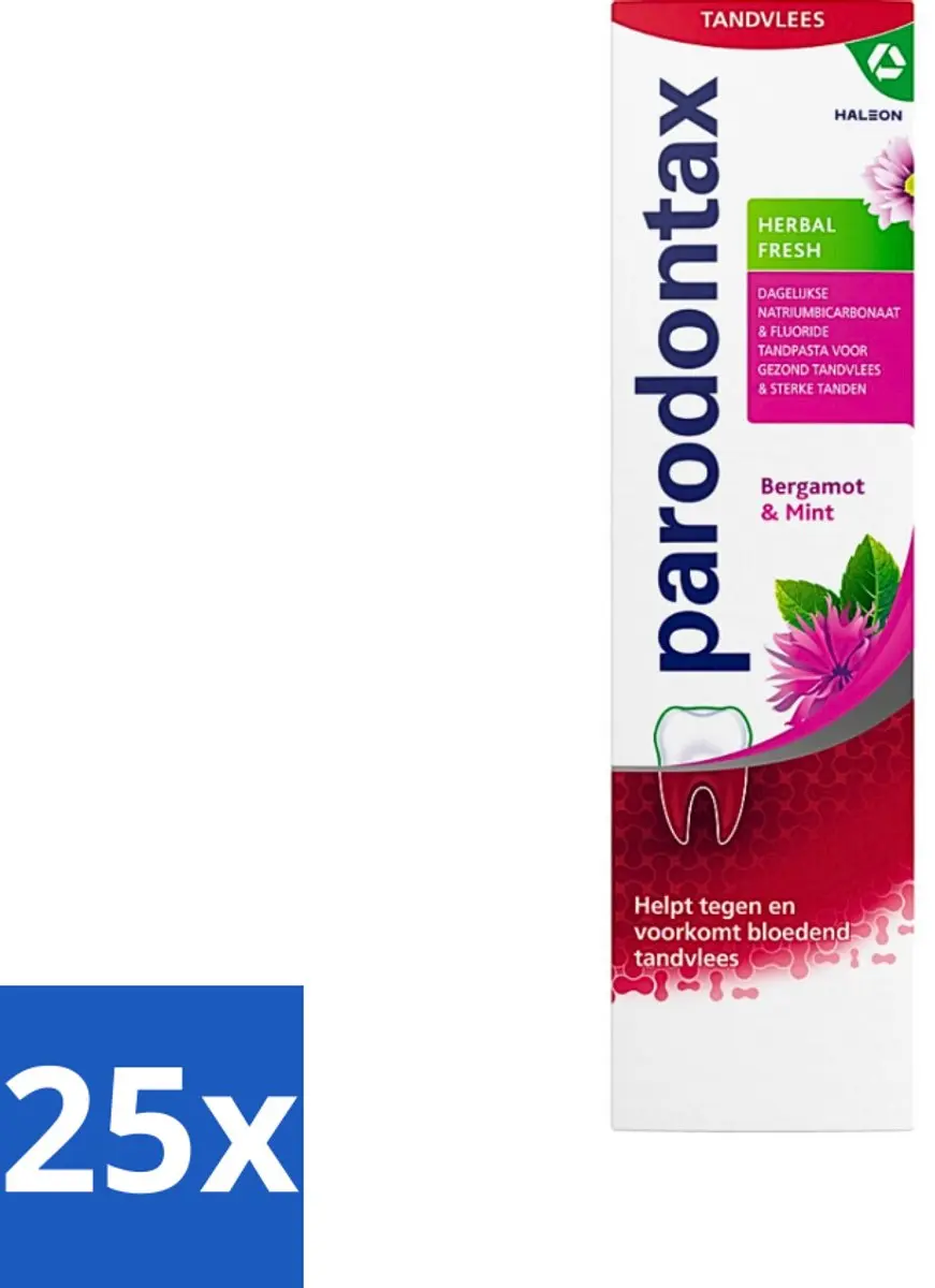 Parodontax Tandpasta Herbal Fresh Bergamot & Mint 75ml