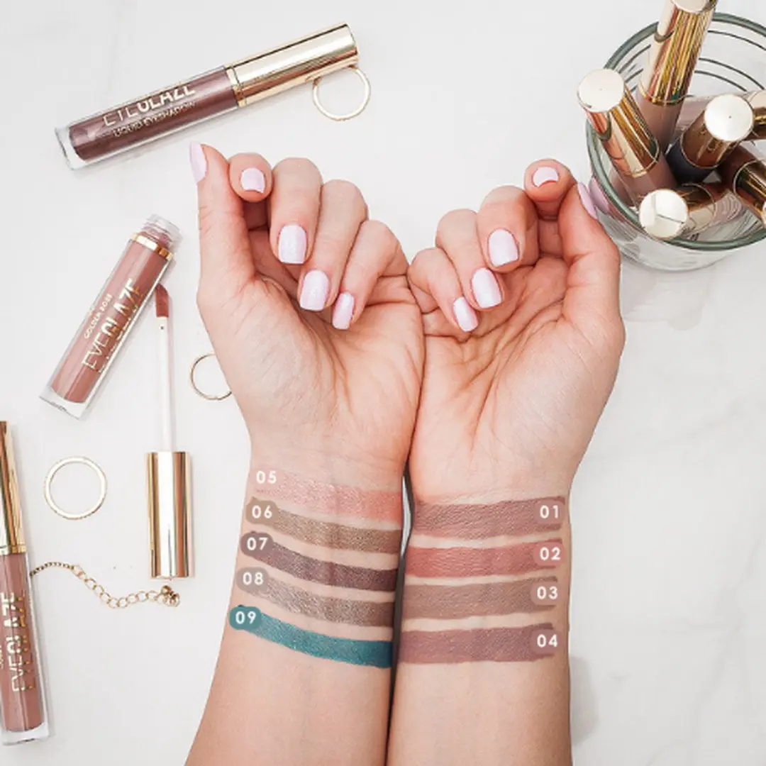 Golden Rose Eye Glaze Liquid Eyeshadow 05 - 3.5ml - Rose Gold