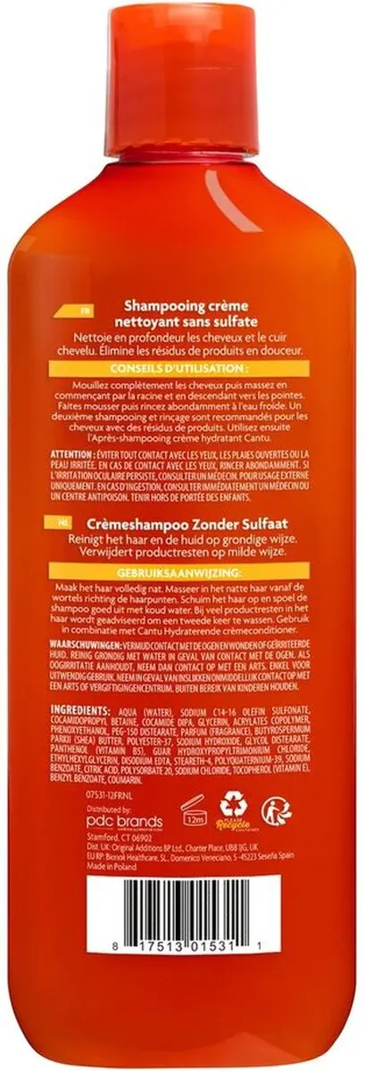 Cantu Shea Butter Shampoo 400ml